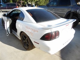 1998 FORD MUSTANG GT COUPE WHITE 4.6 MT F19090